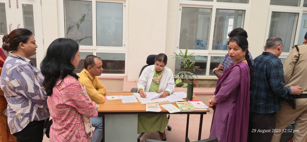 यूएसडीएमए में आयुर्वेद पर मासिक स्वास्थ्य शिविर का शुभारंभ