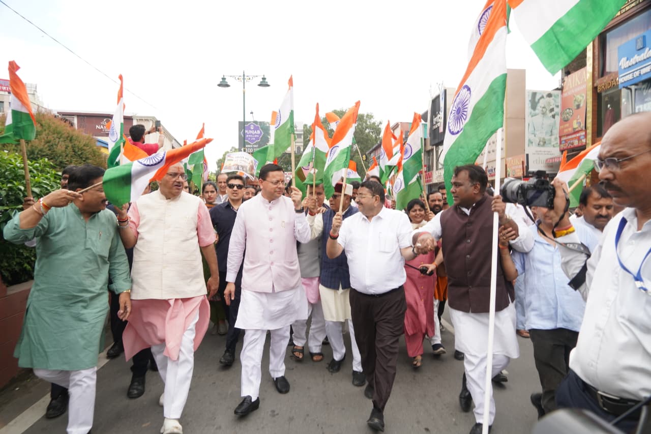 मुख्यमंत्री ने प्रदेशवासियों से स्वतंत्रता दिवस पर अपने घरों में तिरंगा फहराने का किया आवाह्न