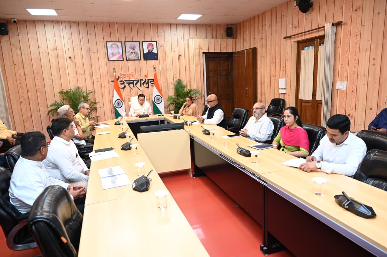 मुख्यमंत्री धामी ने उत्तराखंड क्रीड़ा विश्वविद्यालय (Sports University ) गौलापार के निर्माण कार्यों की समीक्षा की
